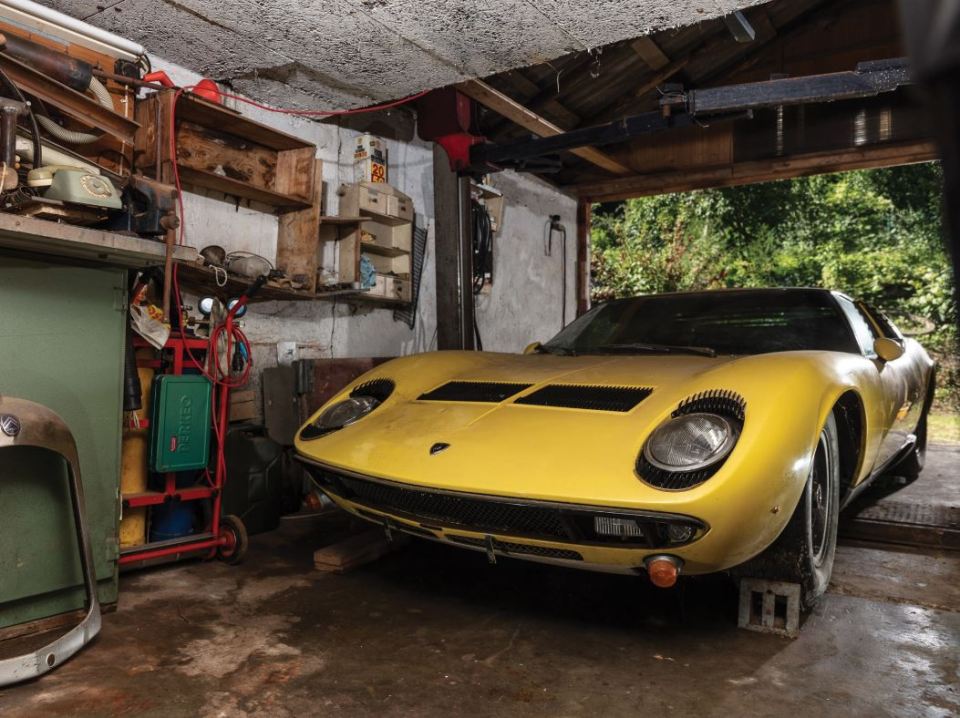  The 1969 Lamborghini Miura sold for £1.2million