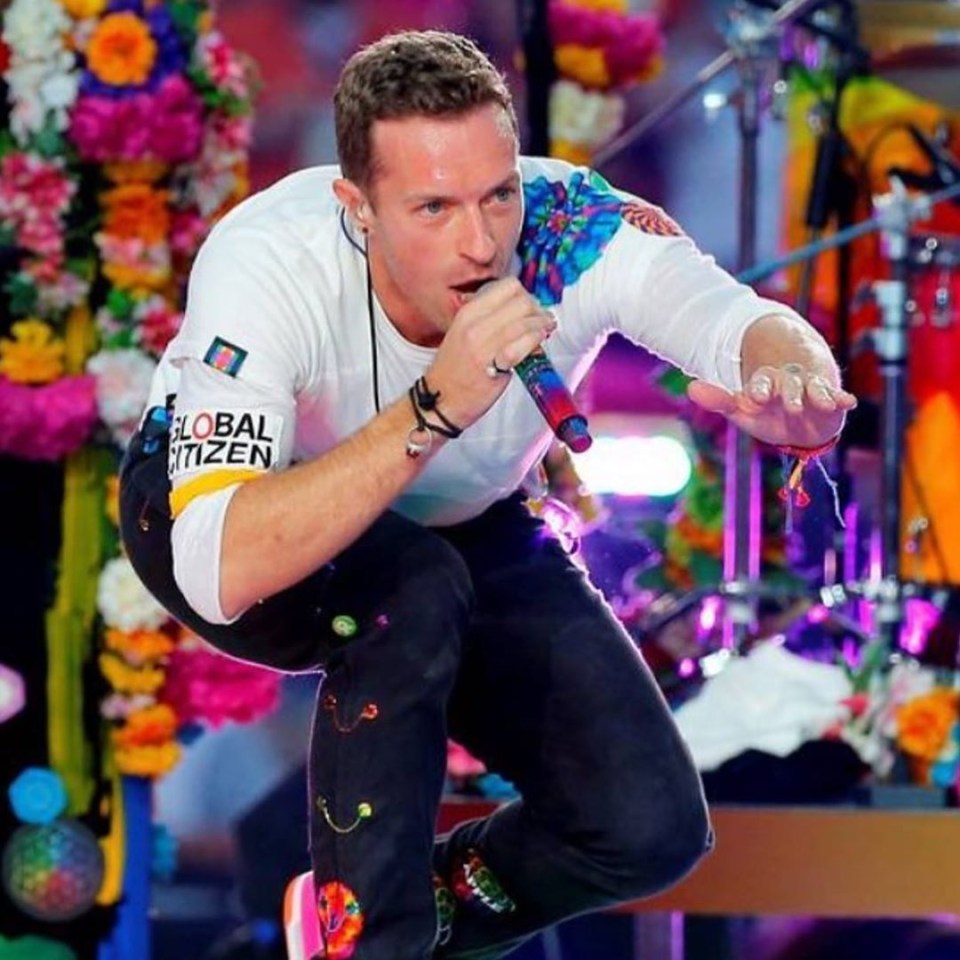 Chris Martin is booked to perform at a bash