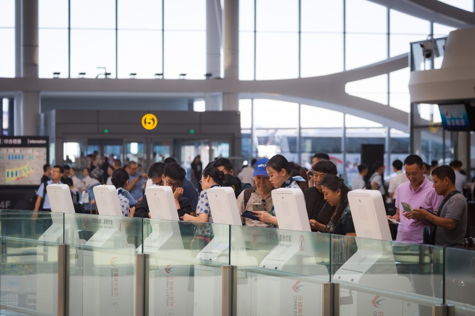 The airport finished its customs check earlier this week