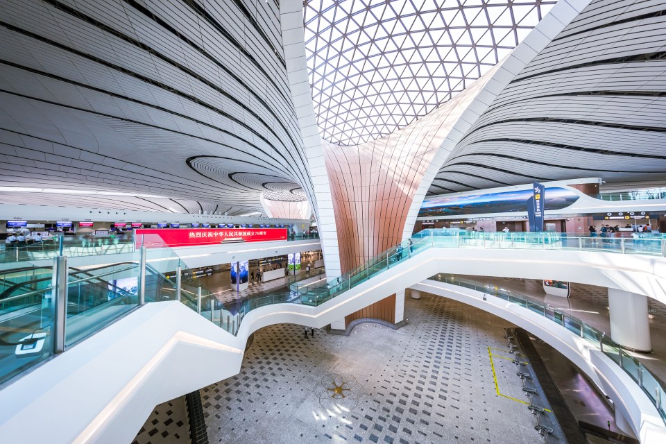 The airport is equipped with facial recognition throughout