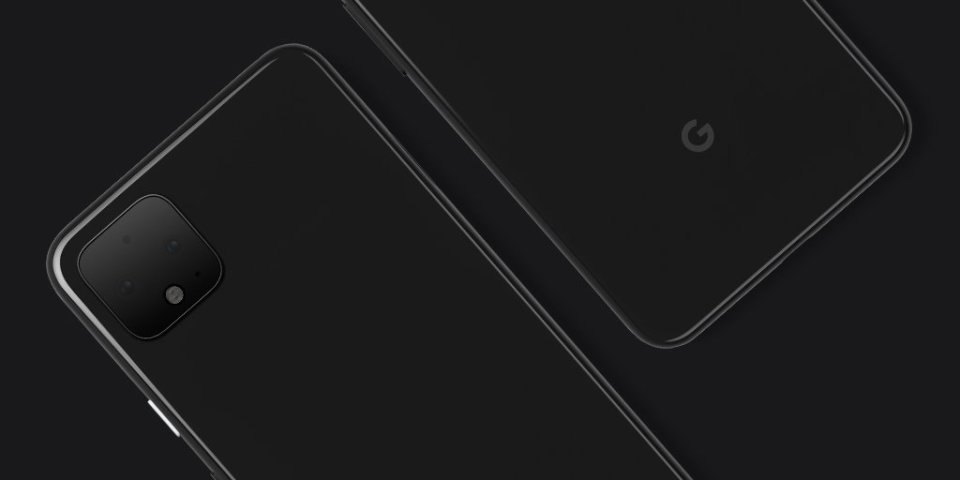  Google published this image of the Pixel 4 back in June, after a series of leaks exposed the handset's design