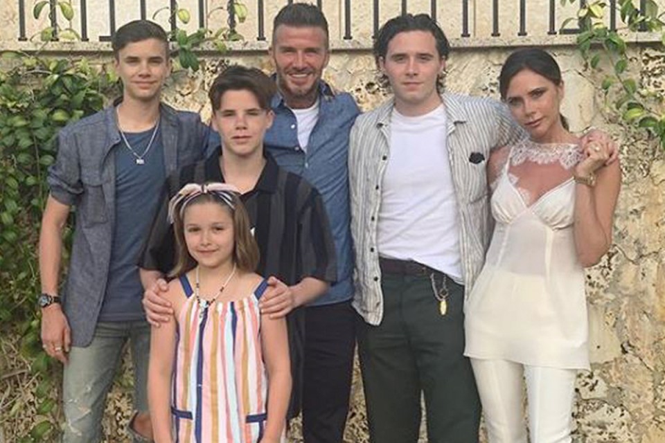  David and Victoria Beckham have four children together