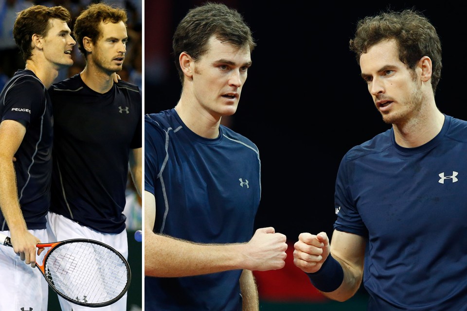 Andy Murray could play doubles at the US Open along with his older brother Jamie