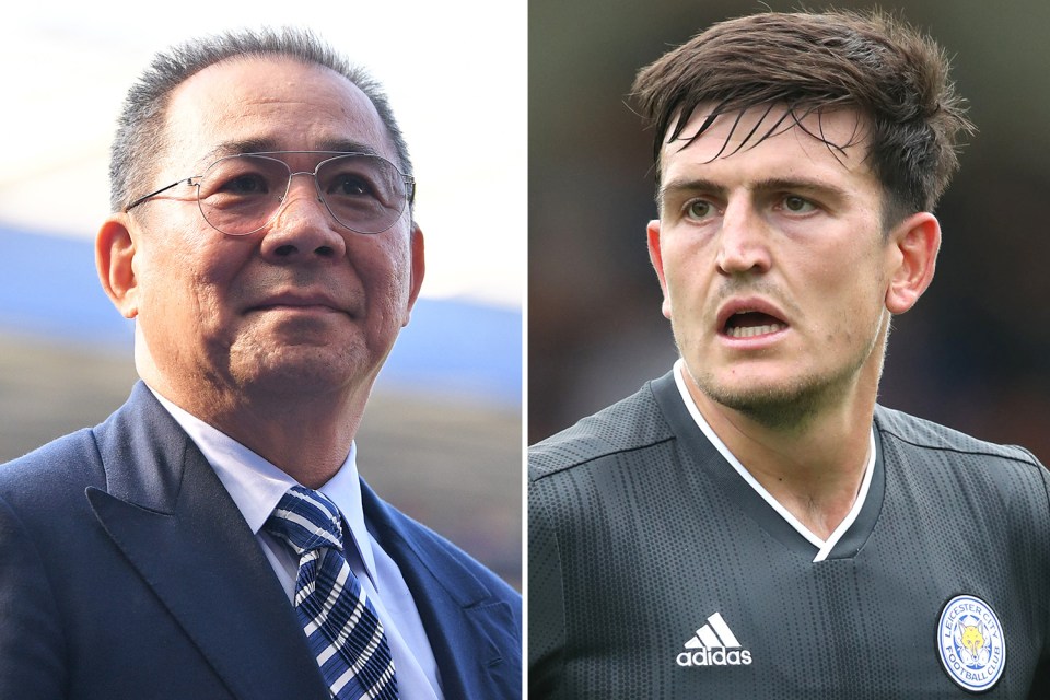  Vichai Srivaddhanaprabha reportedly promised Harry Maguire he could leave this summer