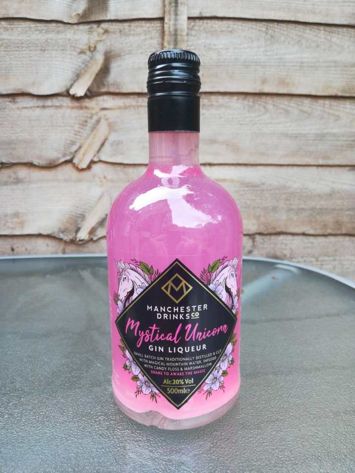  Home Bargain's take on the gin liqueur is made with 20 per cent ABV