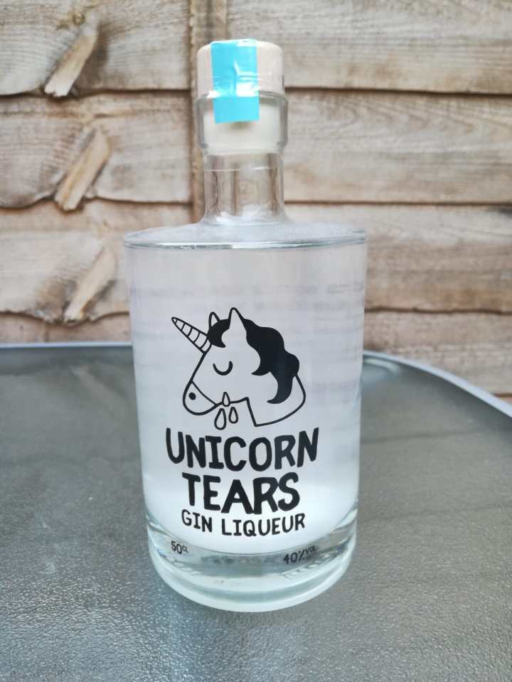  The Unicorn Tears gin was the most alcoholic in the test but scored the second lowest