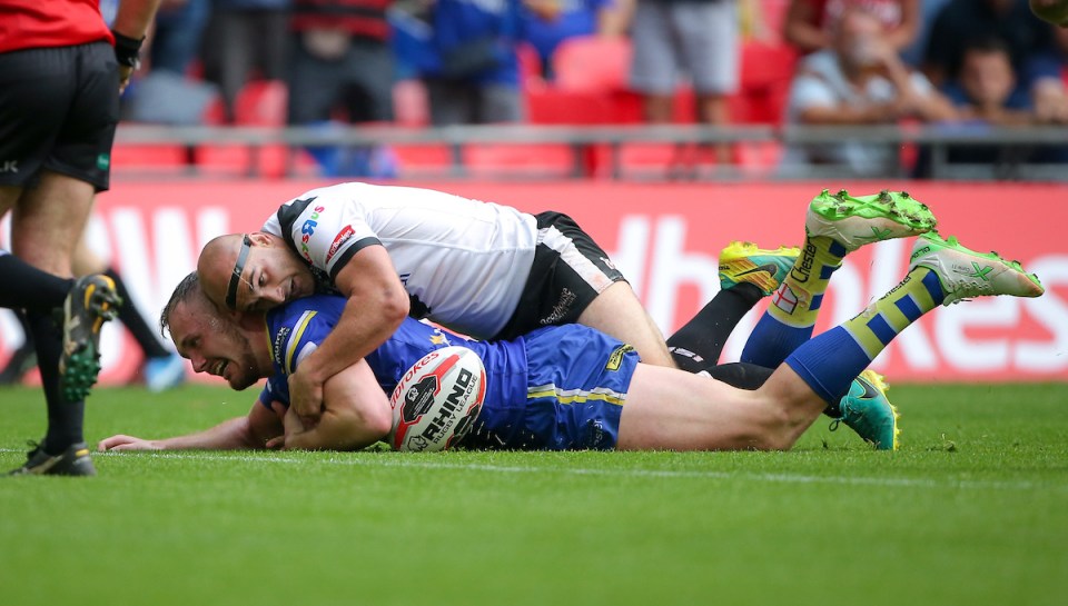  Ben Currie admits he was at fault when he lost the ball agonisingly short of the Wembley line