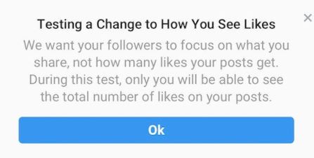  Instagram has removed the 'like' count from posts as part of a trial  - but most users won't be affected