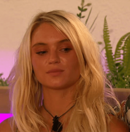  Lucie couldn't hide her emotion from her face as she listened to Tommy's speech about Molly-Mae