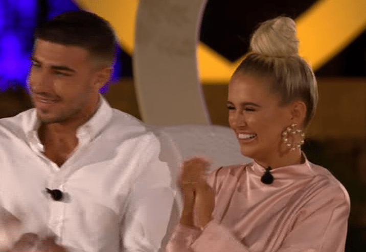  Fans accused Molly's smile of being 'fake' during the Love Island final