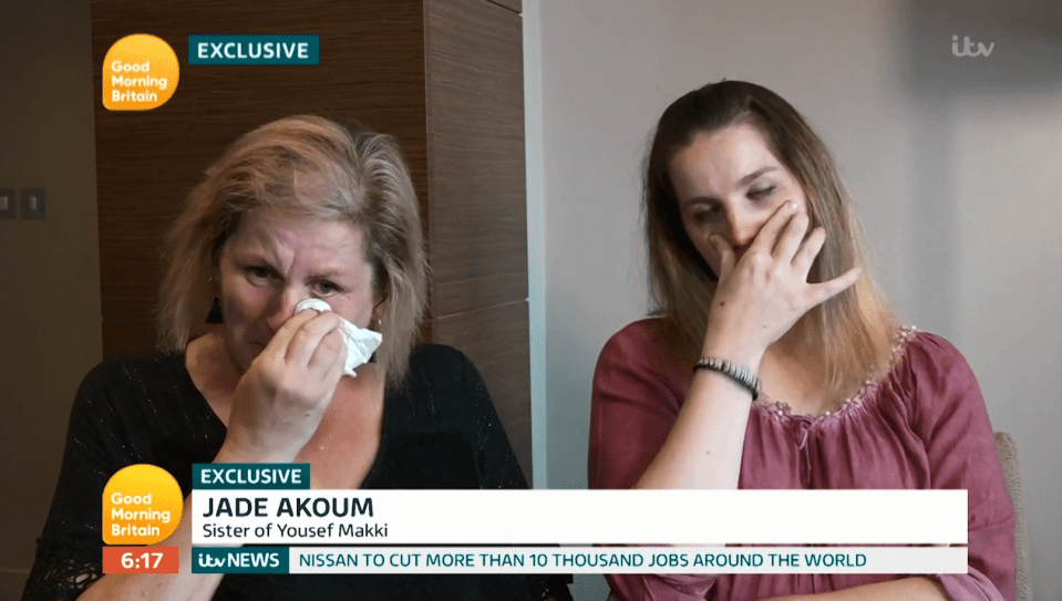  Yousef Makki's mum and sister wept as they vowed to fight for justice on GMB