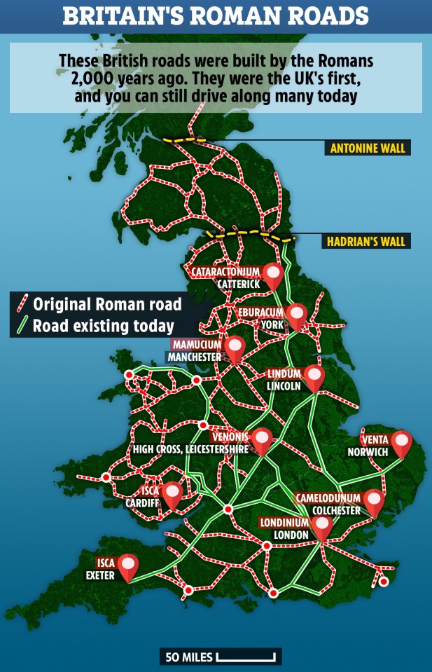  Britain's Roman Roads