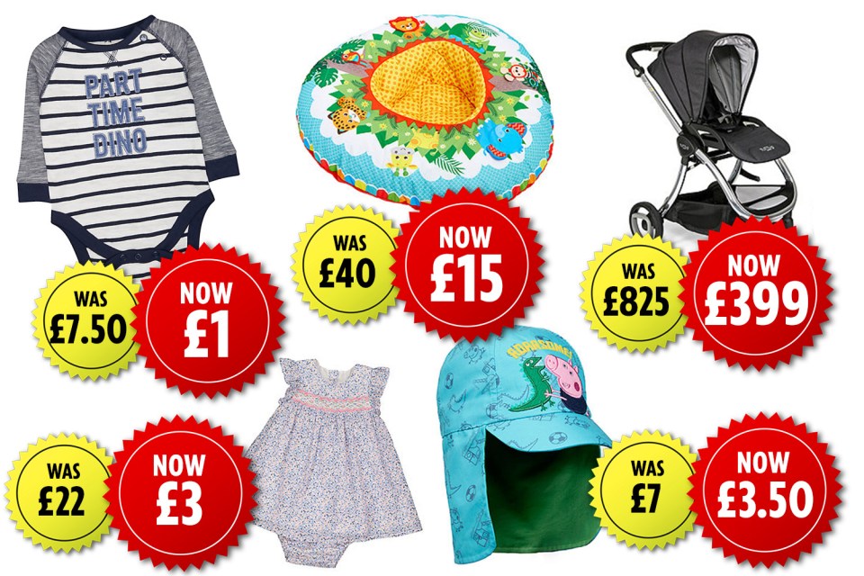  Mothercare's clearance sale is now on