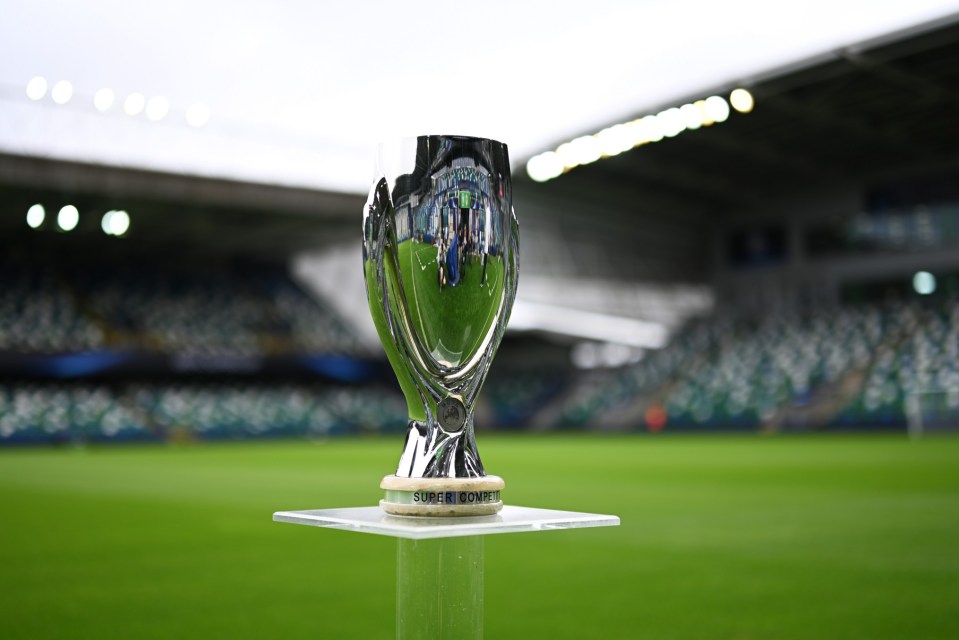  The Super Cup will be contested between Chelsea and Villarreal