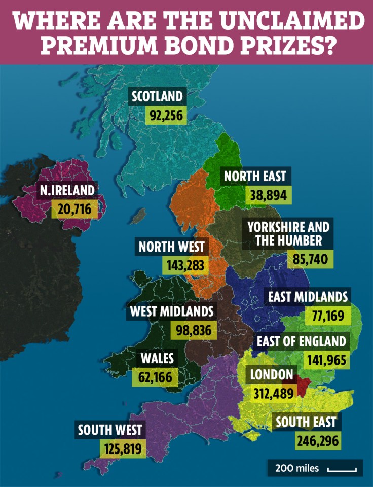 Premium Bond wins map