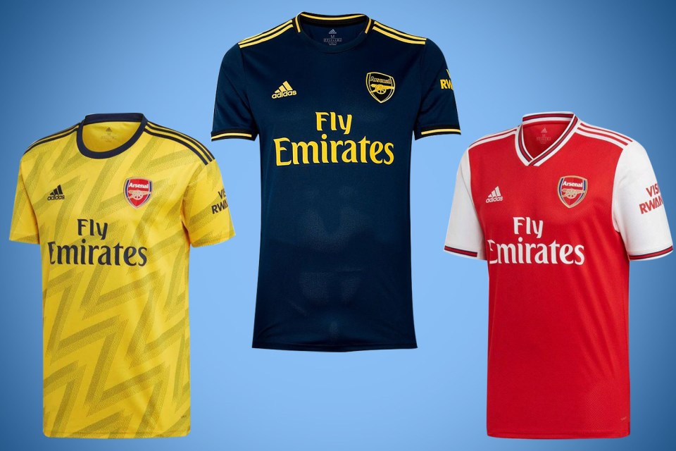  Arsenal have spruced up their kits for the 2019/20 season