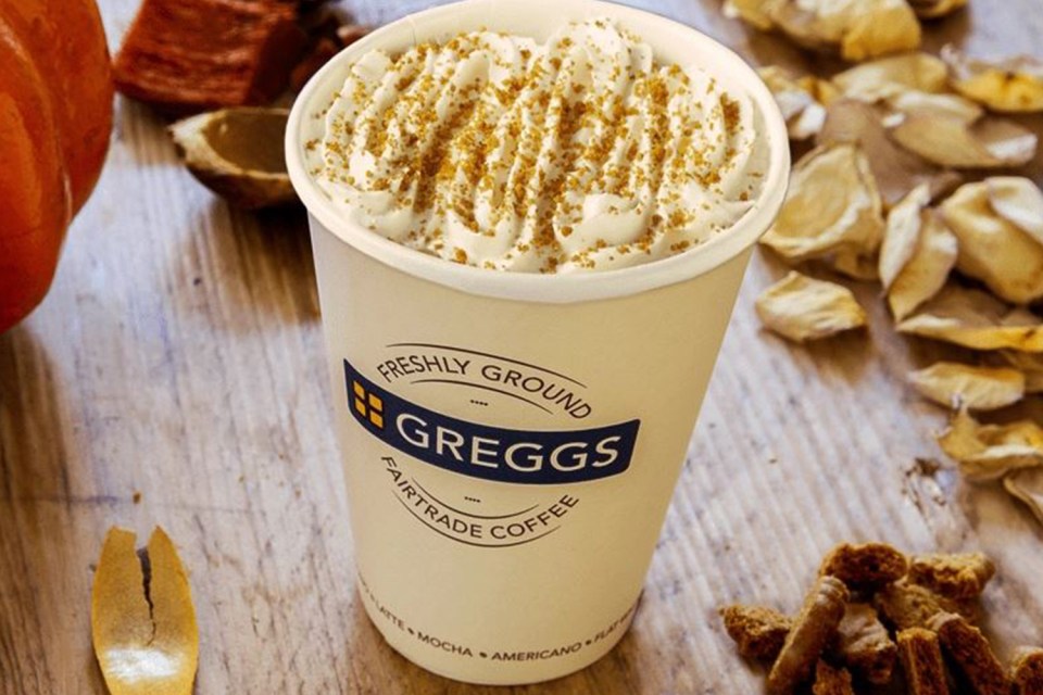 Greggs is bringing back the pumpkin spice latte