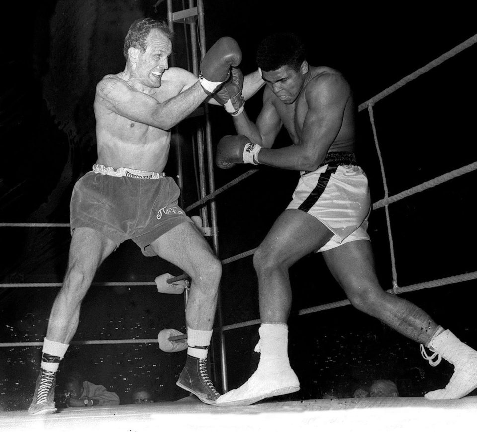  Muhammad Ali made three visits to London, beating Henry Cooper at Wembley in his first in 1963