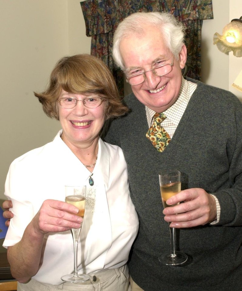 The Sun’s gardening guru Peter Seabrook with his wife Margaret