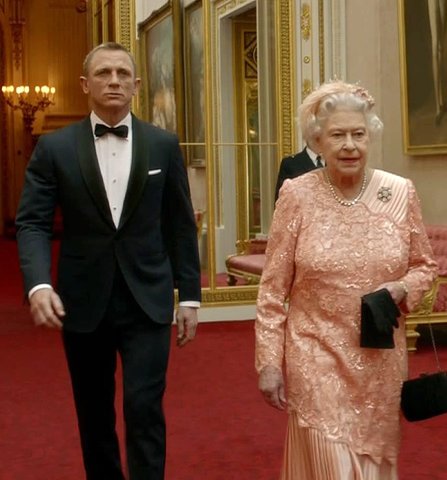  The Queen played a starring role in the opening ceremony of the 2012 Olympics with Bond, played by Daniel Craig, collecting her Majesty from Buckingham Palace