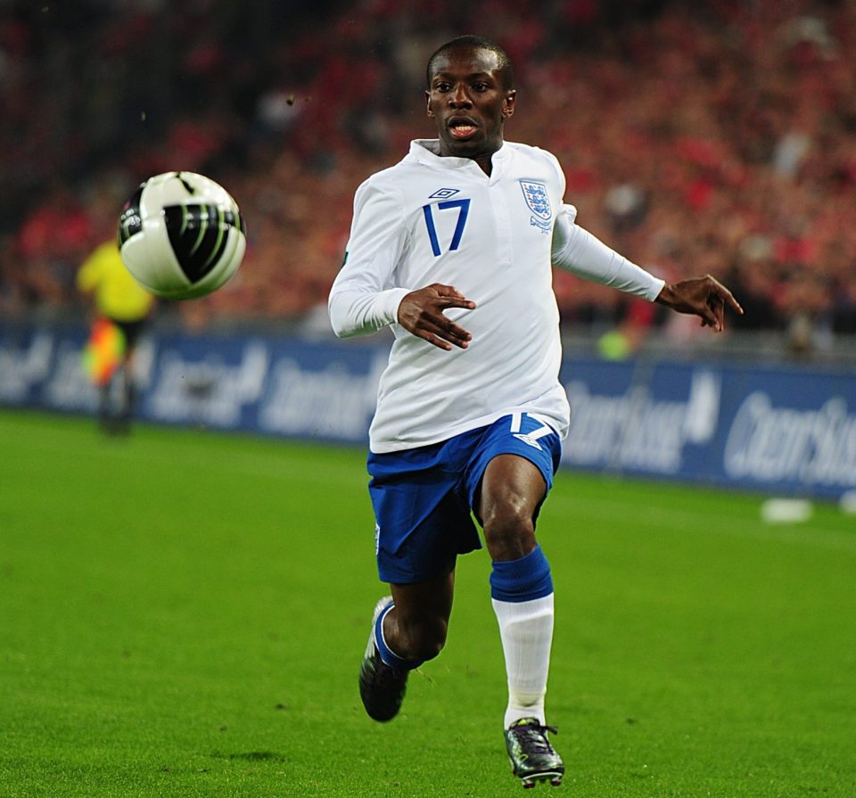  Wright-Phillips made 36 appearances for England between 2004 and 2010