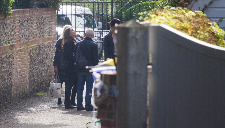  George's family pleaded with tourists to stop leaving floral arrangements outside his houses