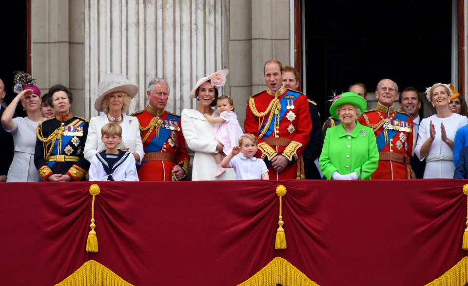 You have to admit, you can’t miss The Queen in this lime green ensemble she wore for her official 90th birthday