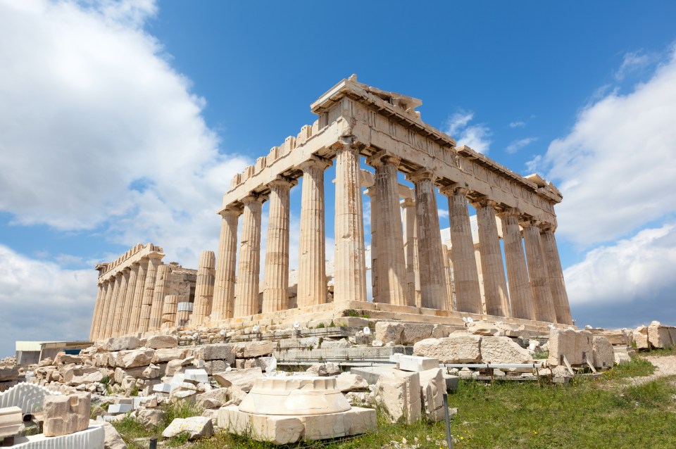  The Greeks were great builders, with parts of their largest constructions amazingly still standing today