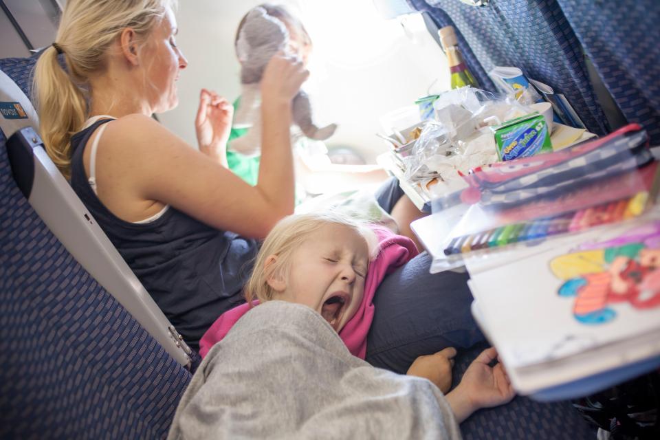  Keeping kids entertained on a flight can be a struggle