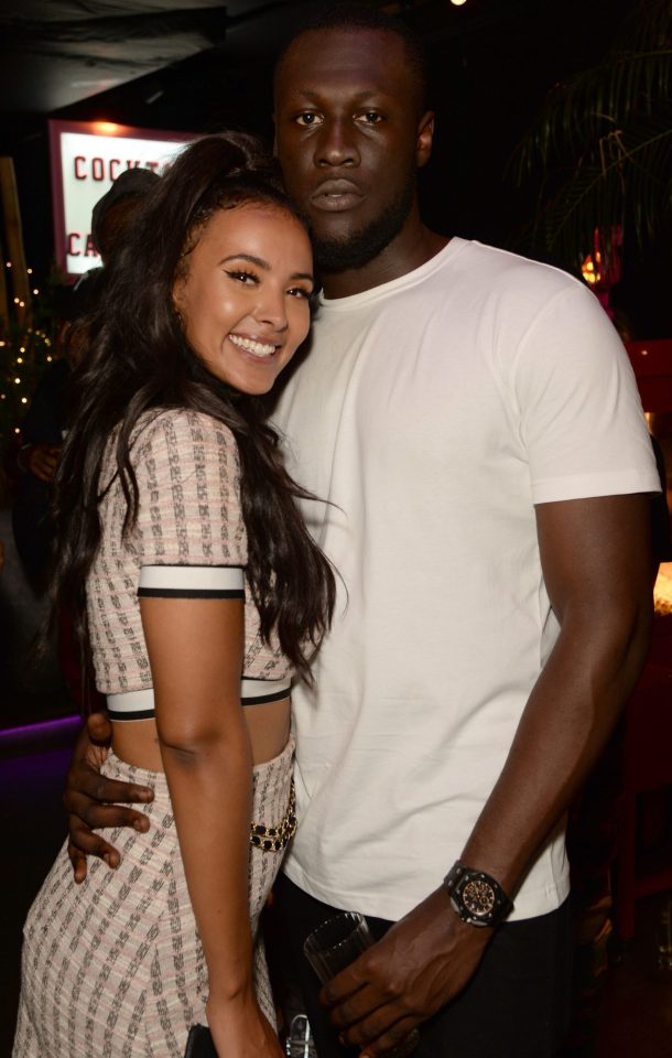  Stormzy has denied cheating on Maya Jama, pictured, with close pal Jorja Smith amid fan speculation on social media