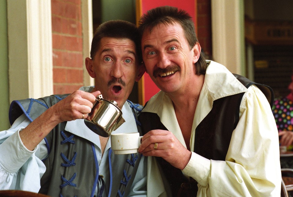 Paul and Barry Elliot starred as the Chuckle Brothers in the hit kids show