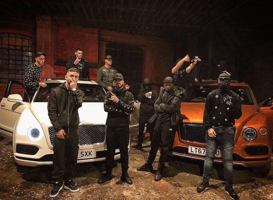 Albanian drug gang Hellbanianz flaunts its obscene proceeds from their evil UK trade