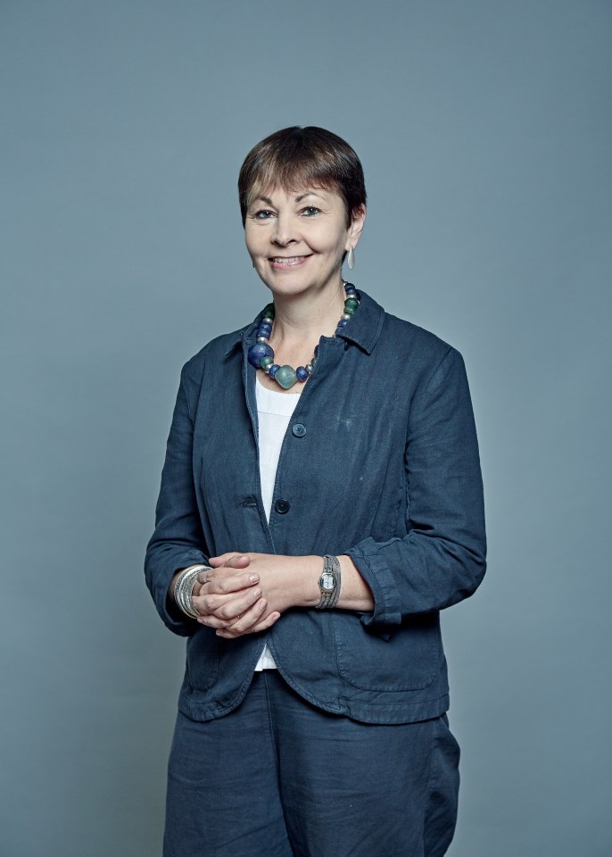  Caroline Lucas was on Monday forced to abandon her wacky bid to create an all-female national unity government after a furious outcry