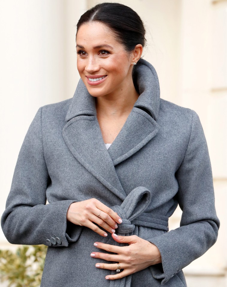 Meghan Markle wore the ring for her last official engagement before Christmas last December