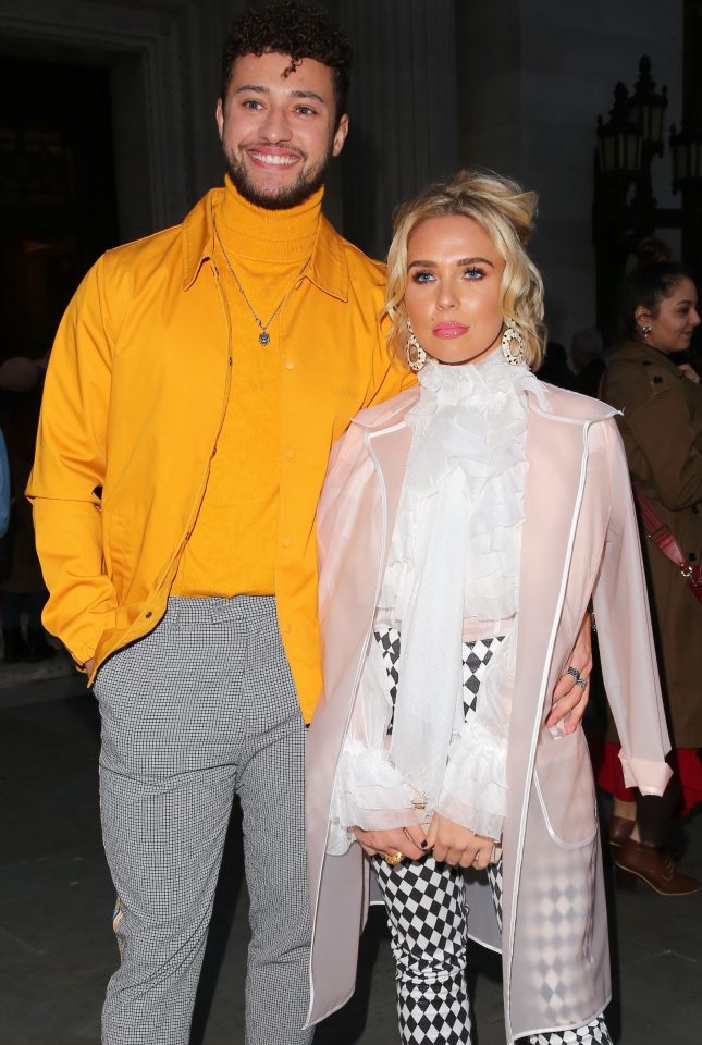  The group's hunk Myles Stephenson was recently dumped by girlfriend Gabby Allen