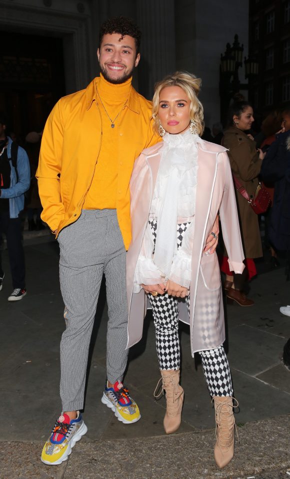  Gabby Allen has dumped X Factor hunk Myles Stephenson after she caught him sending flirty messages to other girls