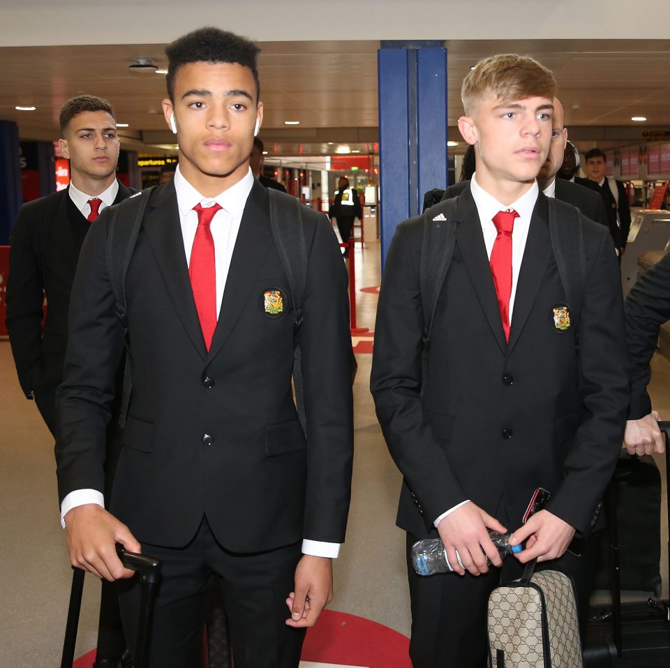 Williams has risen through the ranks alongside Mason Greenwood