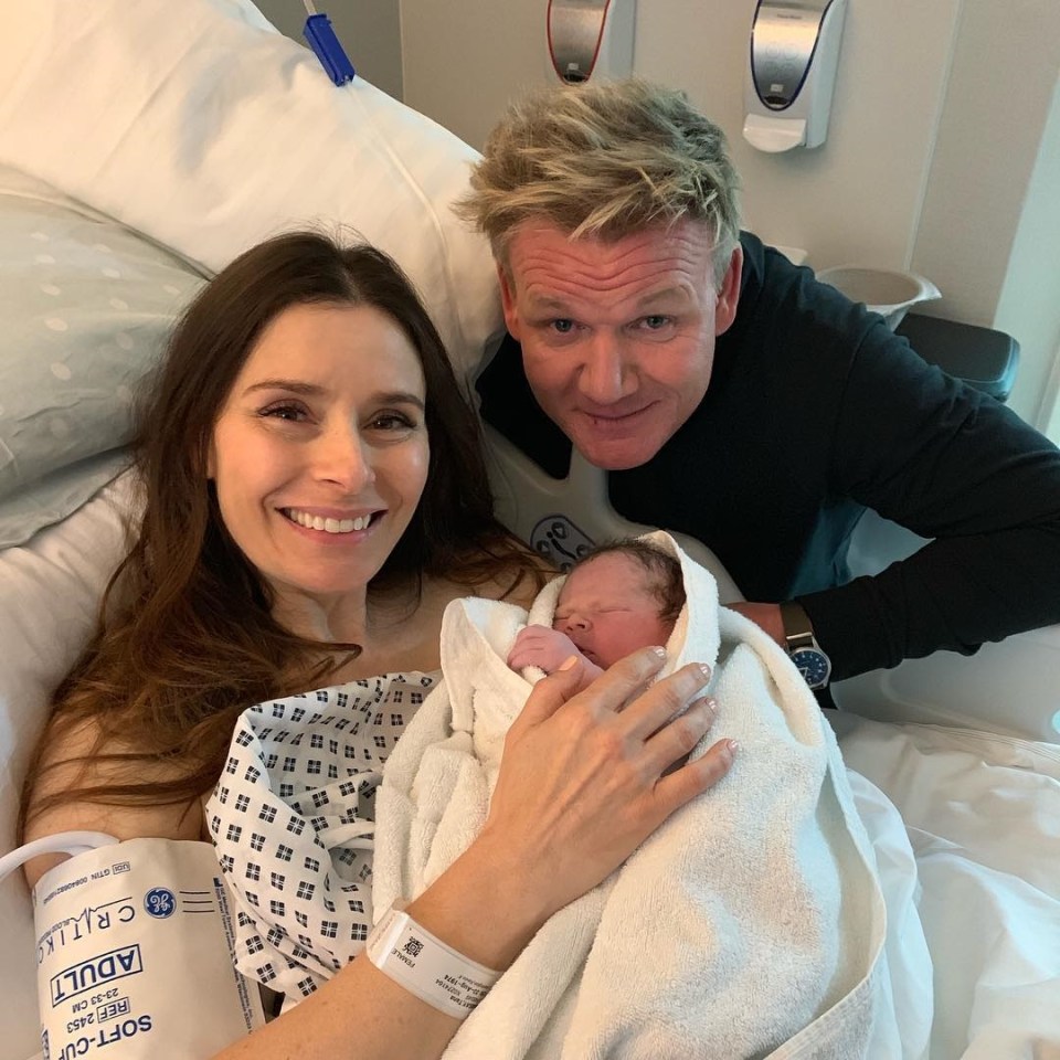  Gordon and his wife Tana welcomed Oscar into the world in April