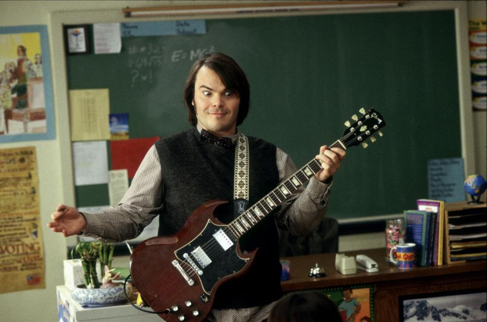  The role was made famous by Jack Black in the 2003 film