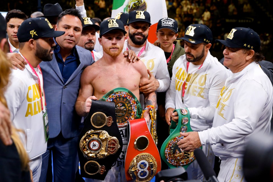  Mexican superstar Canelo Alvarez is a three-weight world champ and unified middleweight king