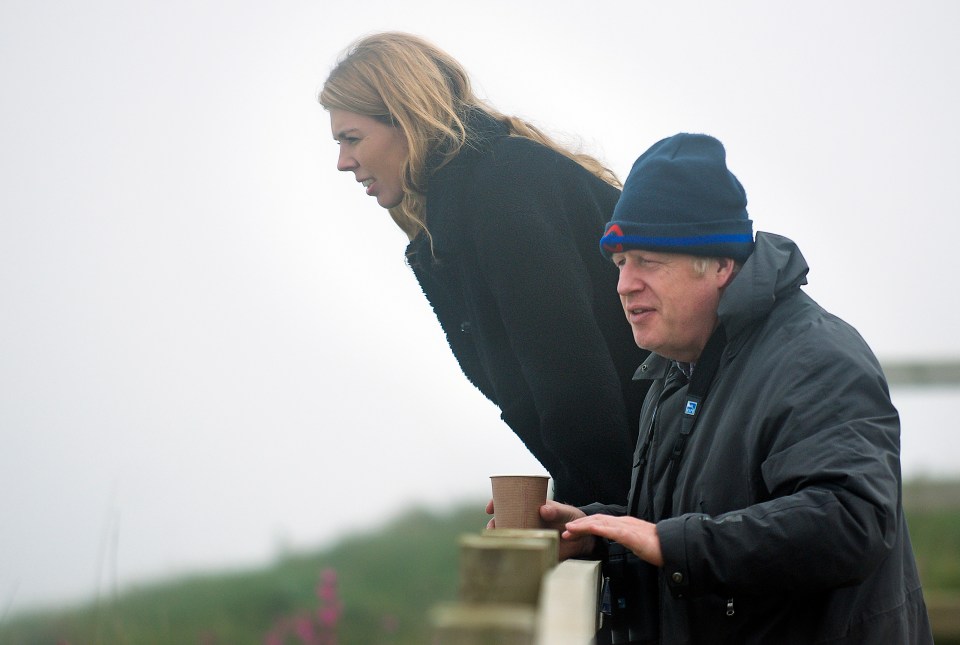  Boris and Carrie went puffin spotting in May this year