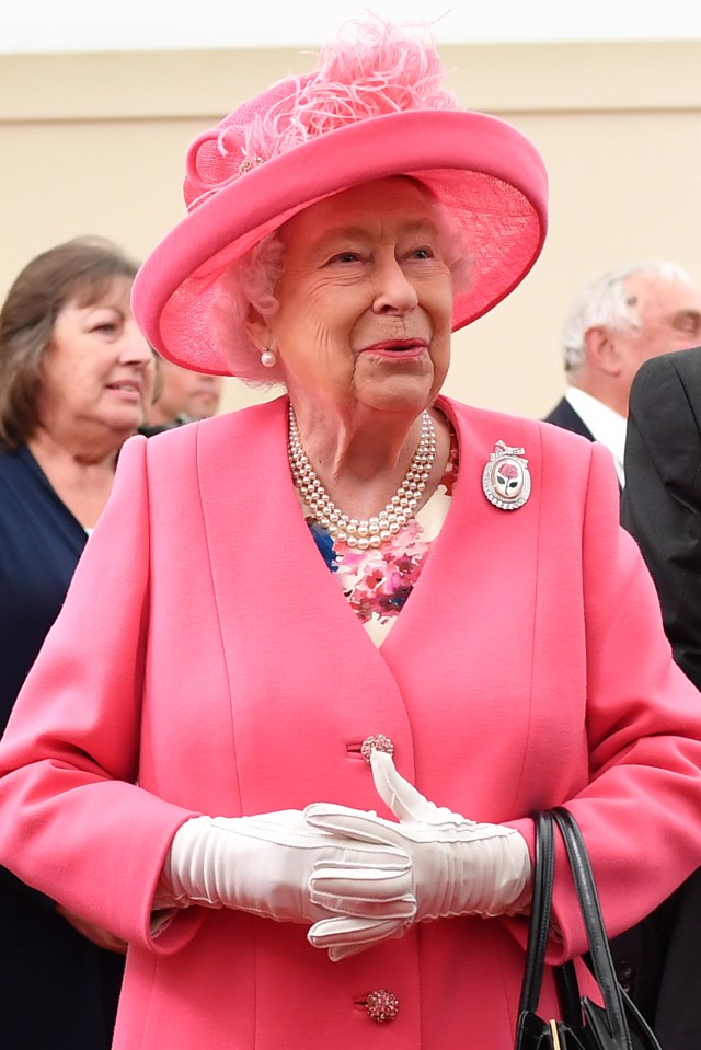 Royal author Sali Hughes said the colour pink is a particular favourite of The Queen’s – but one she’s wearing less and less