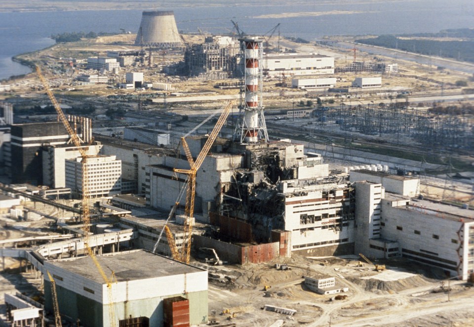 A power surge led to a series of blasts at the Chernobyl power plant on April 26, 1986