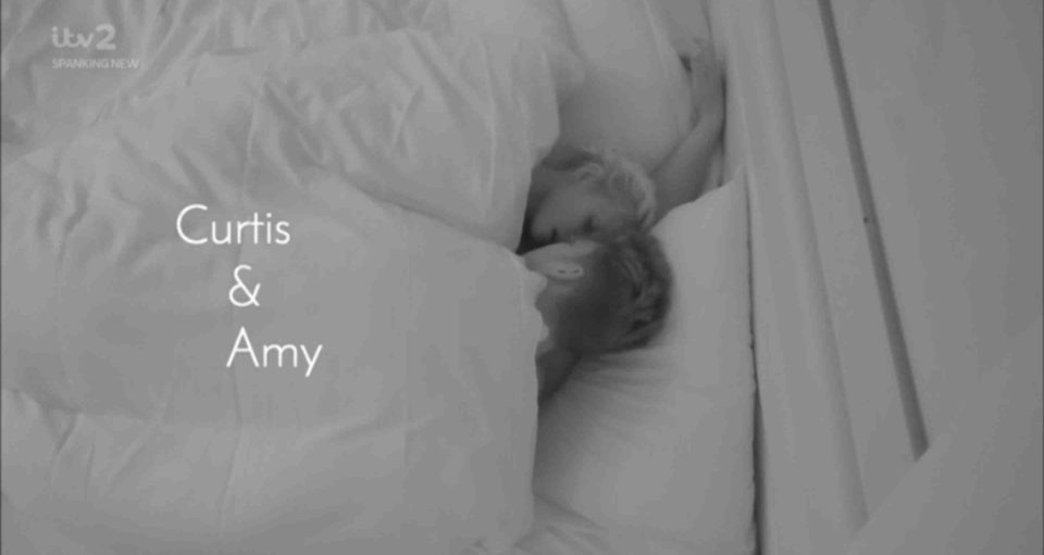  Viewers were convinced Amy and Curtis got frisky in bed with Curtis