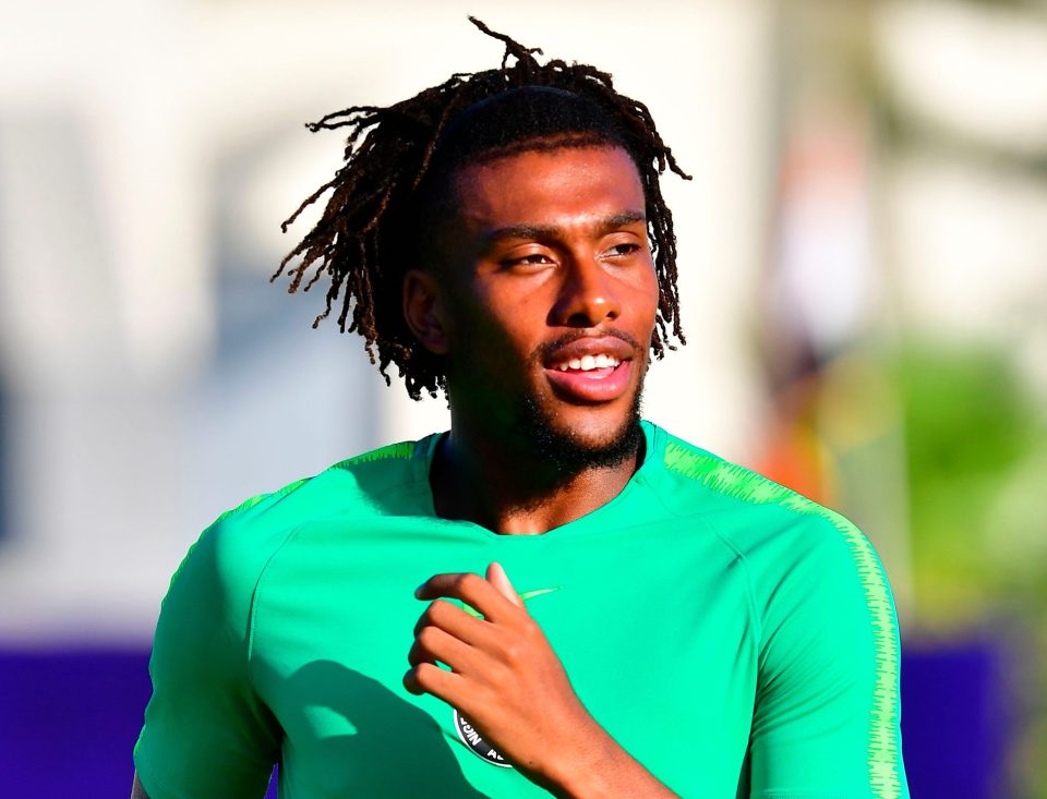  Alex Iwobi spent 15 years with Arsenal before he left to join Everton