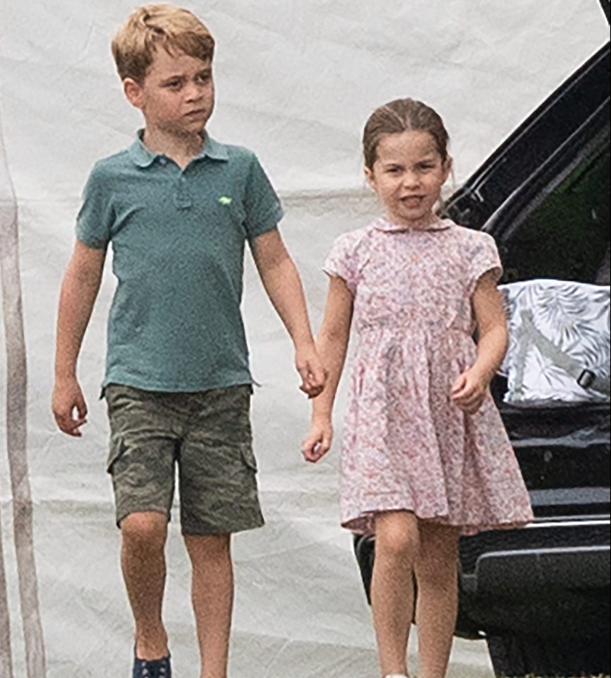  The two eldest Cambridges will be going to St Thomas'