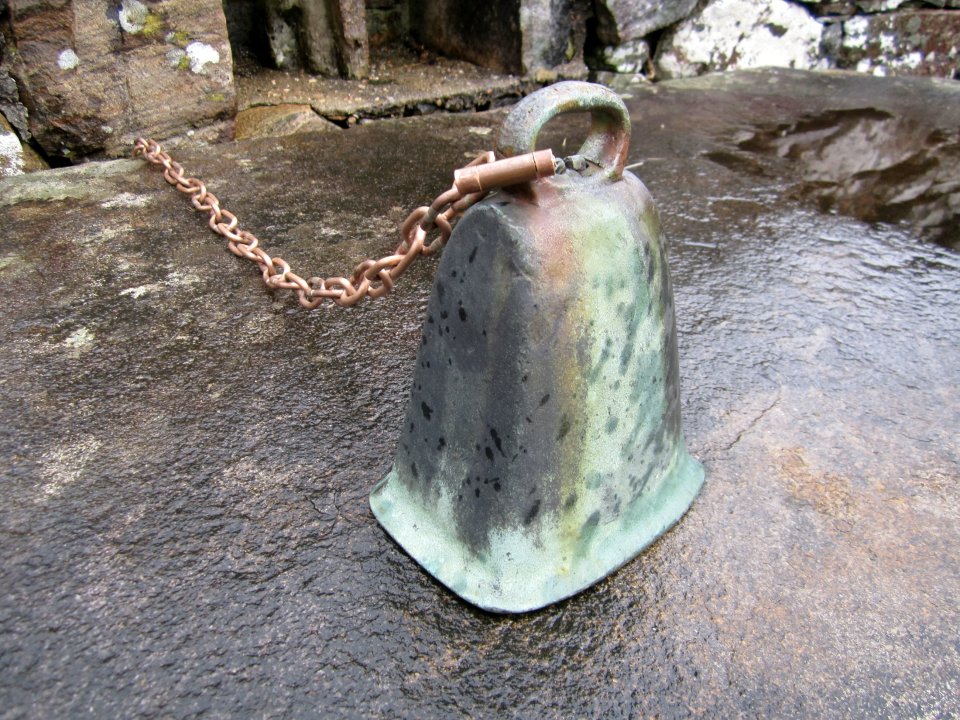  The bell is thought to be over 1,000 years old