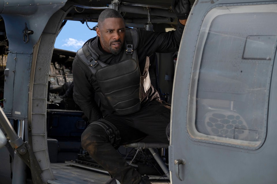 Idris Elba plays a cyborg Terminator-style baddie called Brixton