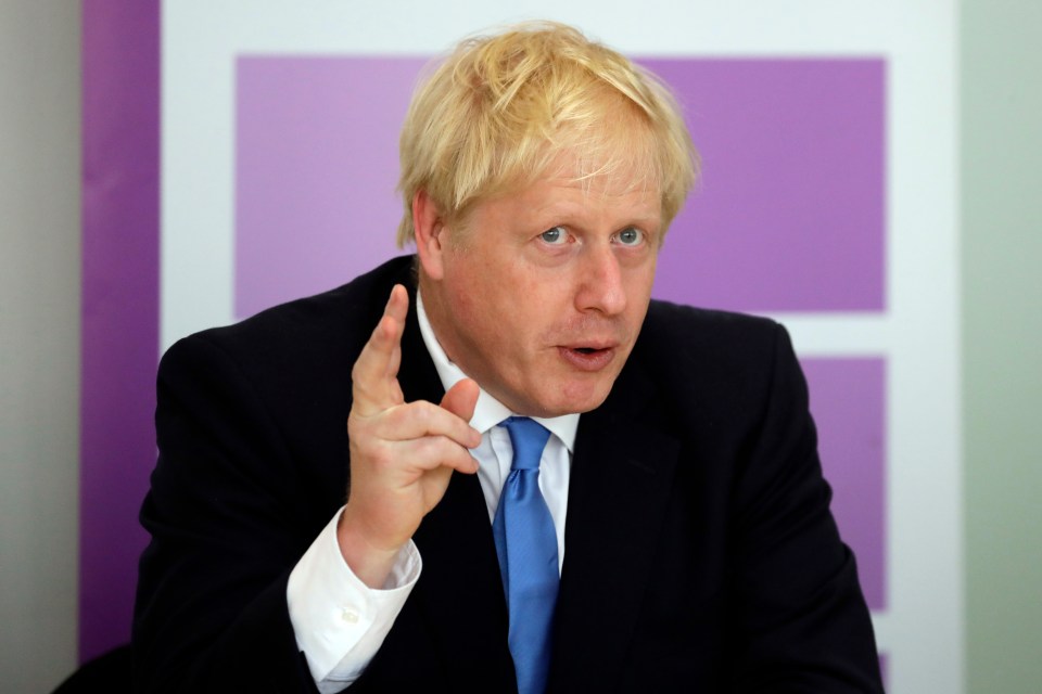  Boris Johnson has vowed to take Britain out of the EU with or without a deal