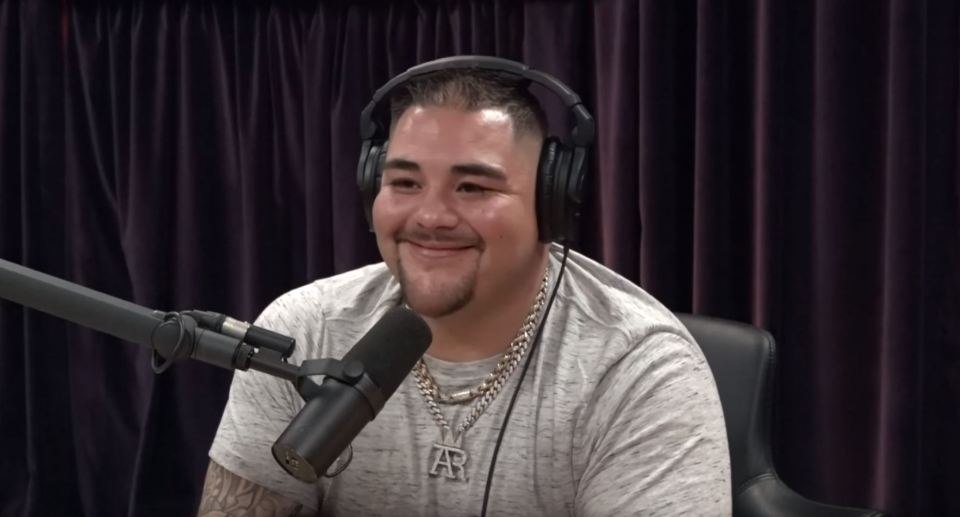  Andy Ruiz Jr told the Joe Rogan Podcast that he was forced to fight 12-year-olds when he was seven because of his size